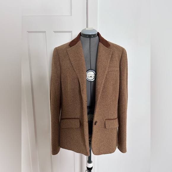 LRL Ralph Lauren Vintage Women’s Equestrian Blazer with Suede Trim - Picture 4 of 10